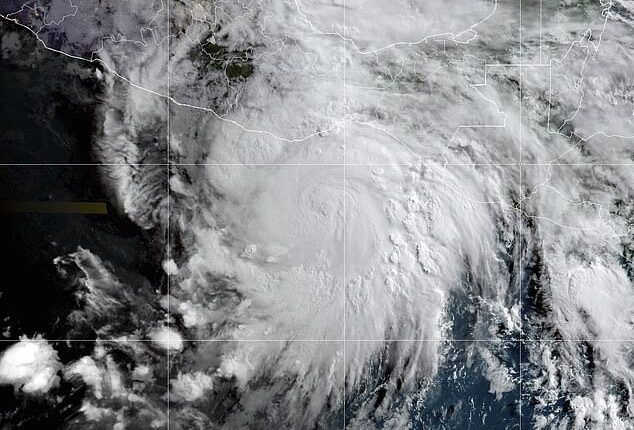 More than two million people are in the path of a powerful Category 3 hurricane that has made landfall in western Mexico