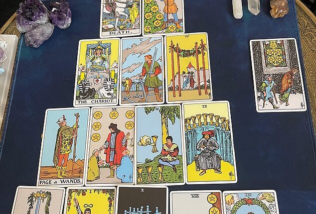 The cards from my reading, more on this later