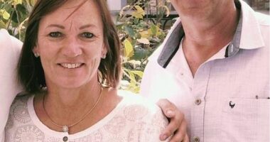 The incredible bravery of a heroic wife who fought single-handedly to drag a starving lioness off her husband to save him from being eaten has been told for the first time