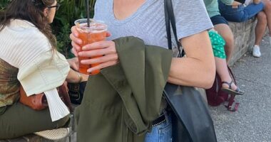 FEMAIL reporter Monique (pictured in 2024), 37, decided to find out her biological age with a GlcanAge test