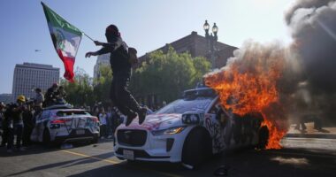 Infamous LA Rioter Filmed Throwing Rocks Through ICE Windshields Has Been Identified – RedState