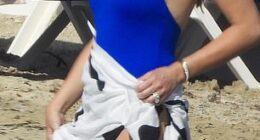 Delta Goodrem and her new husband Matthew Copley enjoyed a recovery party with their family and celebrity friends in Malta on Tuesday, after tying the knot in a romantic ceremony the day before