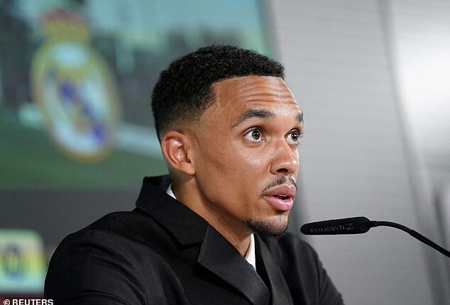Trent Alexander-Arnold was at last unveiled as a Real Madrid player last Thursday when he revealed near-perfect Spanish
