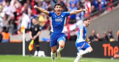 Harratt scored the winning goal to earn Oldham Athletic promotion back to the football league