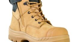 An Irish tradie took to Reddit lamenting about how he was struggling to find a worthy replacement for his Kmart Zip Sided Safety Boots, $89 (pictured)