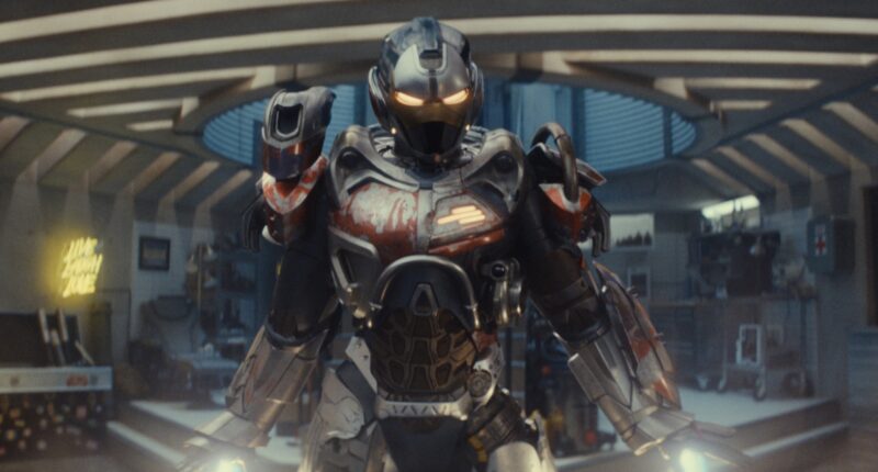 Ironheart/Riri Williams (Dominique Thorne) in Marvel Television's IRONHEART, exclusively on Disney+. Photo courtesy of Marvel. © 2025 MARVEL. All Rights Reserved.