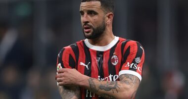 The Italian media believe that Kyle Walker's loan spell at AC Milan has been a failure