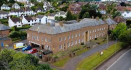 A former police station in Minehead, Somerset is going up for auction next month with a guide price of £550,000