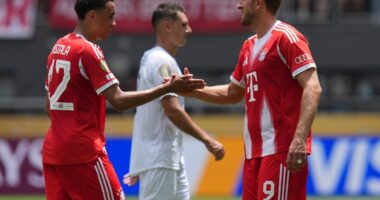 Jamal Musiala hits hat-trick as Bayern Munich put 10 past Auckland