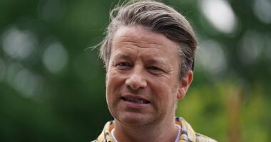 Jamie Oliver has opened up about the struggles he faced growing up with dyslexia, revealing it made him feel 'dumb' and 'misunderstood' (pictured in his new documentary)