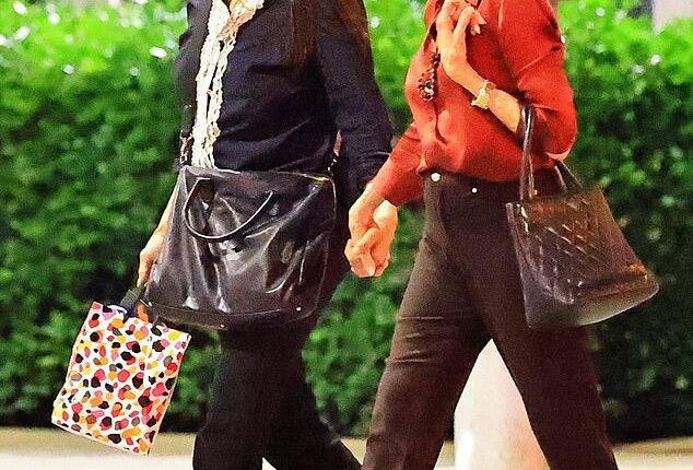 Jane Fonda radiated youth and energy as she reunited with longtime friend and fellow activist Catherine Keener in Beverly Hills on Thursday