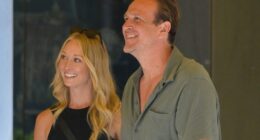 Jason Segel’s new fiancée Kayla Radomski flashes engagement ring and more star snaps