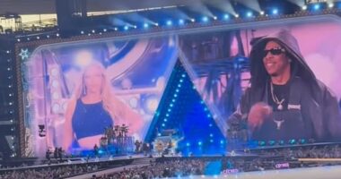 Jay Z delivered a subtle swipe at Kanye West on Sunday night as he made a surprise appearance during Beyoncé's Paris concert