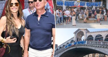 Jeff Bezos and Lauren Sánchez's wedding planners defend couple amid Venice protests