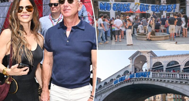 Jeff Bezos and Lauren Sánchez's wedding planners defend couple amid Venice protests