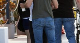 Jennifer Garner and her boyfriend John Miller were the ultimate cute couple on Sunday morning