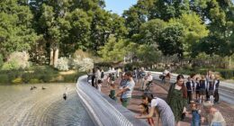 The Queen Elizabeth Memorial Committee's selection panel said about the memorial: 'Situated in the heart of our capital, it will be a space to reflect on and celebrate our longest reigning Monarch for centuries to come'
