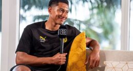 Jobe Bellingham has revealed he is settling in well following his move to Borussia Dortmund