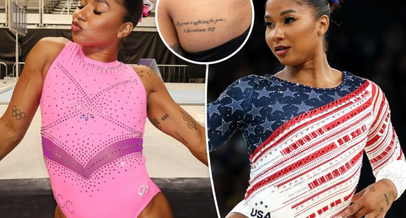 Jordan Chiles' tattoos and their meanings