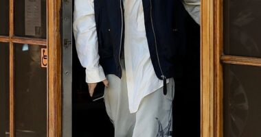 Justin Bieber visited a West Hollywood spa on Saturday, days after he hinted at the status of his relationship with wife Hailey Bieber