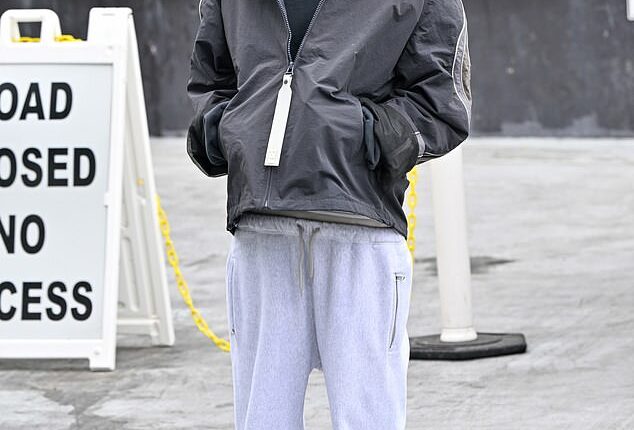 Justin Bieber shared a series of clips on Instagram Stories Sunday indicating he¿s having a difficult time amid rumored marital issues with wife Hailey. Pictured in LA April 15