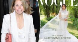 Katie Couric slams Lauren Sánchez's 'tacky' dress after $50M wedding to Jeff Bezos