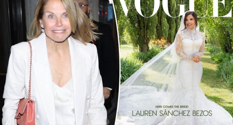 Katie Couric slams Lauren Sánchez's 'tacky' dress after $50M wedding to Jeff Bezos