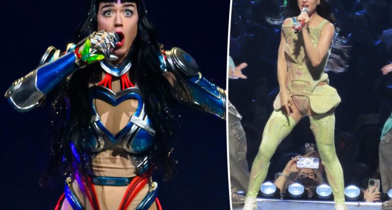 Katy Perry grabbed by fan who stormed stage mid-concert