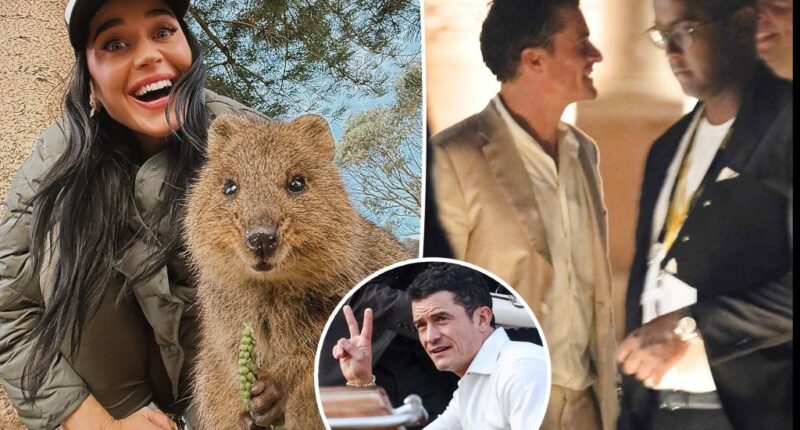 Katy Perry hints at 'mood' as Orlando Bloom attends Jeff Bezos, Lauren Sánchez wedding