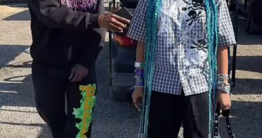 Kim Kardashian and Kanye West's tween daughter North West has gone viral for appearing in influencer Chris Smoove's latest video