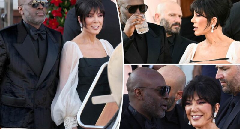 Kris Jenner, Corey Gamble have tense exchange after Bezos wedding: lip reader