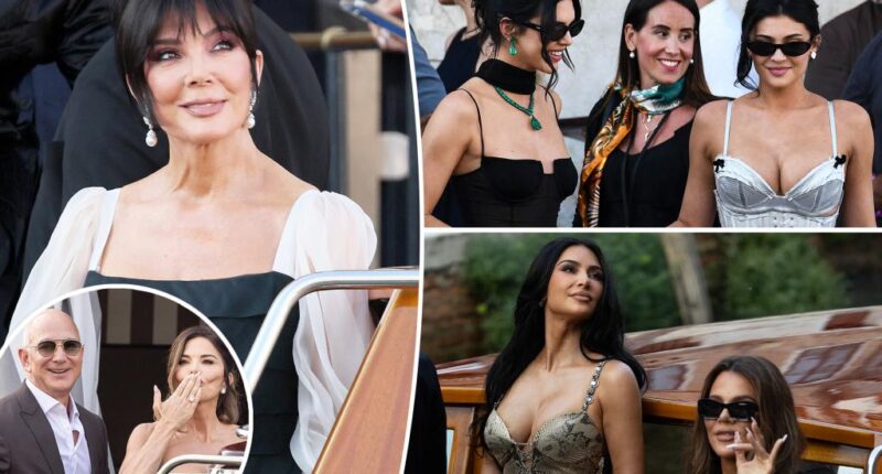 Kris Jenner pushed for Khloé Kardashian, Kendall and Kylie to be invited to Jeff Bezos, Lauren Sánchez's wedding