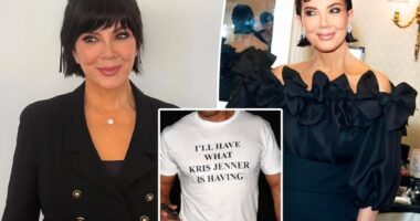Kris Jenner selling 'I'll Have What Kris Jenner Is Having' T-shirts after facelift