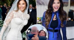 Lauren Sánchez's wedding day ‘something blue’ is literally out of this world