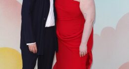 Lena Dunham packed on the PDA with her husband Luis Felber at the UK special screening for her new Netflix series Too Much at the Barbican Centre on Monday night