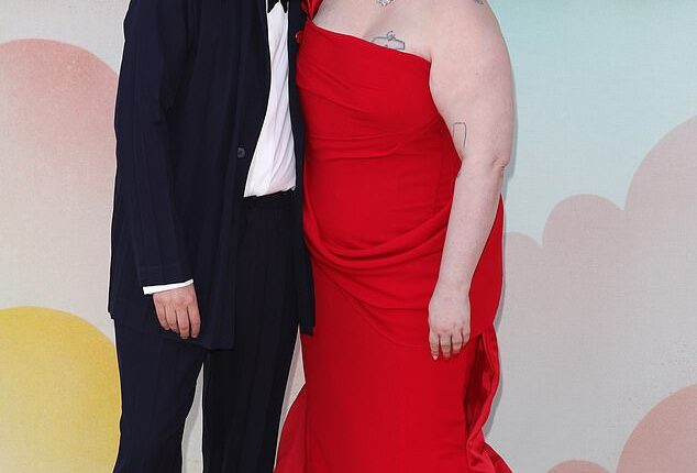 Lena Dunham packed on the PDA with her husband Luis Felber at the UK special screening for her new Netflix series Too Much at the Barbican Centre on Monday night