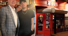 Leonardo DiCaprio dines at Rao's