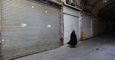 Life inside Iran: How war reduced bustling Tehran to a desert of empty streets and boarded-up shops