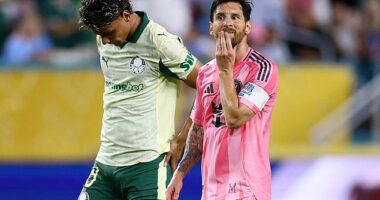 Lionel Messi and Inter Miami advance to the knockouts of the Club World Cup despite collapse to Palmeiras
