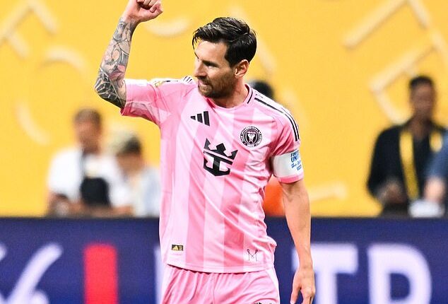 Lionel Messi (above) has opened up on his relationship with long-time rival Cristiano Ronaldo