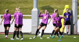 England's Lionesses (above on Wednesday) are contributing their own money to help cover the cost of bringing family members to Switzerland for this summer’s European Championship