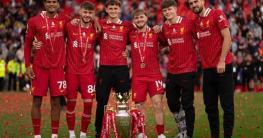 Liverpool are not in talks over letting Jarell Quansah (left) join Bayer Leverkusen