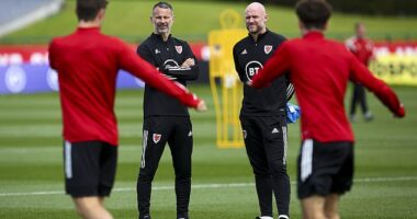 Liverpool have appointed former Wales manager Rob Page (right) as their new Under-21 boss