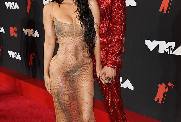 Machine Gun Kelly has officially ended the guessing game over his baby daughter’s name with ex Megan Fox — and true to form, it’s a standout; (pictured 2021)