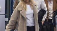 Carrie Bickmore and Tommy Little have sent tongues wagging after touching down in Sydney together. Both pictured