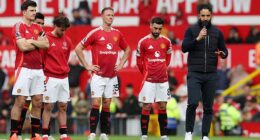 Man United legend Jonny Evans (third right) has officially retired from professional football