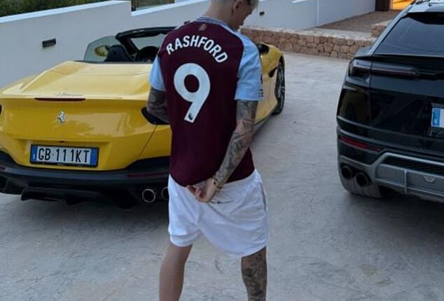 Alejandro Garnacho's photo in an Aston Villa shirt next to a Ferrari and a Lamborghini is the quintessential image of football's age of entitlement and of detachment towards supporters