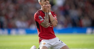 The winger struggled at United and failed to live up to the £86million fee the Red Devils paid