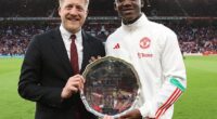 Manchester United Academy Director Nick Cox (left) is leaving the football club this summer