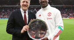 Manchester United Academy Director Nick Cox (left) is leaving the football club this summer